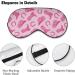 Buy Pink Cowgirl Sleeping Mask - Soft Adjustable Eye Cover for Men & Women | Light-Blocking Sleep Mask for Better Sleep - Buy Online on GoSupps.com
