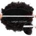 X-Large Afro Puff Kinky Curly Drawstring Ponytail Bun Synthetic Hair Extension | 2 Clips | African American Updo Hairstyle | 2#(120g) - Buy Online on GoSupps.com