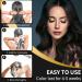 COSMTEK Black Hair Dye Shampoo for Gray | IVNIL Natural 3-In-1 Semi-Permanent Color for Women & Men | Herbal & Ammonia-Free | Fast Acting, Long Lasting | 16.9 fl oz - Buy Online on GoSupps.com