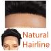 D BUT Human Hair Wig with Film Lace Front - 23 cm 79 g 1B Black - Premium Quality International Shipping - Buy Online on GoSupps.com