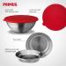 Primus CampFire Serving Kit: Stainless Steel Plates, Bowl, and Silicone Lid for Camping - Buy Online on GoSupps.com