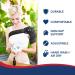 Doctor Developed Shoulder Brace for Pain Relief & Recovery | Left/Right Durable Shoulder Brace for Men & Women | Torn Rotator Cuff Support with Handbook (Black - Buy Online on GoSupps.com