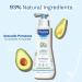 Mustela Baby Gentle Cleansing Gel - Avocado & Vitamin B5 Hair & Body Wash - Biodegradable & Tear-Free - 1 or 2-Pack - Various Sizes - Buy Online on GoSupps.com