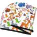 Animal Cartoon Style Hair Towel Wrap - Quick Drying Towel Turban | Perfect Hair Drying Solution - Buy Online on GoSupps.com