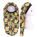 2PCS Extra Long Braid Bonnet for Sleeping - Colorful Peacock + Golden Egypt - Buy Online on GoSupps.com