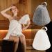 2 Pieces Sauna Hut Felt Hats - Heat Protection Sauna Caps for Men & Women | Premium Sauna Accessories - Buy Online on GoSupps.com