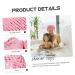Beavorty Extra Large Pink Shower Cap for Women - Reusable Night Cap for Hair Protection and Showering - 24x24cm - Buy Online on GoSupps.com
