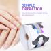 Solustre 300-in-1 Symphonic Paper Tablet - Fish Shape Dual Nail Shape Stickers & French Tip Guides for Perfect Nail Extensions - Buy Online on GoSupps.com