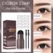 Eyebrow Stamp Eyebrow Stamp Stencil Kit Long Lasting Eye Brow Powder Eyebrow Stencils Brow Stencil Kit for Beginners 30 g (Pack of 1) C-Black & Dark Grey - Buy Online on GoSupps.com