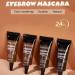 Gel for Eyebrows - Long Lasting Waterproof Eyebrow Liquid Gel Eyebrow Mascara Makeup Brow Fast Sculpt Shape Eyebrows for Women Girls Her Sritob 1# - Buy Online on GoSupps.com