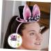 WRITWAA 1 Set Bunny Headband Easter Bunny Hair Ornament Easter Rabbit Headdress Bunny Ear Headwear Easter Bunny Ears Headband Easter Party Necktie Cosplay Prop Rabbit Ears Headband 23X15.5CM Black - Buy Online on GoSupps.com