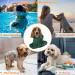 Morezi Dog Bathrobe Towel - Fast Drying Microfibre Pet Bath Robe for Dogs and Cats - Blue (Medium 79x60cm) - Buy Online on GoSupps.com