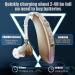 Rechargeable Hearing Amplifier for Seniors - Noise Cancelling, Digital Ear Assist Device with Volume Control - Brown - Buy Online on GoSupps.com