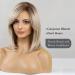 HAIRCUBE Blonde Shoulder Length Layered Wig for Women with Dark Roots - Synthetic Hair - Buy Online on GoSupps.com