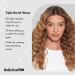 BabylissPRO Porcelain Ceramic Triple Barrel Waver - Salon Quality Waves - Buy Online on GoSupps.com