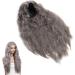 Long Wavy Gray Wig Cute Middle Part Adjustable Heat Resistant Long Silver Curly Hair Wig Breathable Mesh for Cosplay Party - Buy Online on GoSupps.com