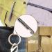 2Pcs Titanium EDC Keychain Bottle Openers | Multi-Functional Belt Clip for Camping & Home - Buy Online on GoSupps.com