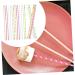 OUNONA 50pcs Marshmallow Stick Sucker Sticks for Cookies Lollipop Sticks Lollipop Holder Sticks Party Drinking Straw DIY Lollipops Sticks Chocolate Candies Paper Super Long - Buy Online on GoSupps.com