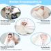 KDIMSU Hooded Baby Towel - Soft Absorbent Bath Towel for Newborns | Perfect Baby Shower Gift (80x80cm White) - Buy Online on GoSupps.com