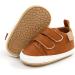 Baby Toddler PU Leather Sneakers for Boys and Girls | Anti-Slip First Walking Shoes with Socks | 0-18 Months - Buy Online on GoSupps.com