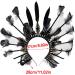 amangul Spooky Cosplay Holy Crown Shape Hair Hoop Women Makeup Headband for Festival Parties Teen Performances Hair Accessories(White) - Buy Online on GoSupps.com