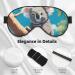 Buy Happy Koala Unisex Blackout Sleep Eye Mask - Adjustable Elastic Design for Home Travel & Yoga - Buy Online on GoSupps.com
