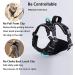 Funfox Medium Dog Harness with Reflective Strips | No-Pull Adjustable Vest for Easy Walking | Front Clip Control | Ideal for Large Breeds | Stop Pulling | Black (Neck 37-50cm, Chest 40-68cm) - Buy Online on GoSupps.com