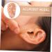 Lurrose 1stk Massage Ear Model - Realistic PVC Ear Acupuncture & Exercise Doll | 3D Human Ear Model for Earplugs & Massage - Buy Online on GoSupps.com