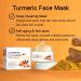 Turmeric Dark Spot Masks Acne Treatment Hyperpigmentation Treatment Contain Turmeric Vitamin C and Kaolin Clay Deep Cleansing and Reduce Acne Dark Spots Face Masks Skincare. - Buy Online on GoSupps.com