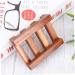 Amosfun Soap Case Sink Soap Holder Soap Rack for Shower Soap Dishes Holder Wood Soap Holder Square Soap Dish Bathroom Soap Holder Shower Soap Holder Soap Drainer Vintage Bamboo Charcoal - Buy Online on GoSupps.com