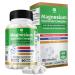 1 Body Magnesium Glycinate Complex High Absorption Magnesium Supplement for Calm Muscle Relaxation & Bone Health Support Vegan with MCT Oil & Trace Minerals Non-GMO 60 Capsules