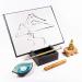 Meditation Gifts Buddha Drawing Board - Woman Relaxation Gifts Man Zen Gifts Zen Decor Office Home Zen Garden Relaxing Art Water Painting Board Unique Stress Relief Birthday Gifts for Adults Him Her