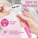 Premium Women's Razors Set - 2 Non-Slip Handles 14 Blades 360 Lubrication Pink - Smooth Irritation-Free Shaving - Buy Online on GoSupps.com