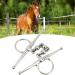 Fdit 135mm Stainless Steel Horse Bit | Full Cheek Riding Bit for Western Bridles | Durable & Comfortable Equestrian Gear - Buy Online on GoSupps.com