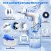 Electric Ear Wax Removal Kit with 5 LED Lights - Ear Cleaning System for Adults & Kids - 4 Pressure Modes - Includes 20 Earplugs - Blue - Buy Online on GoSupps.com