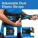 Back Brace with Warm Lumbar Pad - Ergonomic Waist Support for Lower Back Pain Relief | Medium Black | Ideal for Work & Sports - Buy Online on GoSupps.com