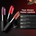 Weightless Matte Lipstick - Fuschia Wave 02 | Highly Pigmented Pink Lip Color | Smooth Glide | Moisturizing & Hydrating Formula with Vitamin E & Oils | 4.5g - Buy Online on GoSupps.com