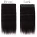 Sego Clip-In Hair Extensions - Thick 7A 100% Real Human Hair - Remy Smooth Black #1 - 22 (55cm) - 100g - Buy Online on GoSupps.com