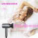 Homtoozhii Hair Dryer with Ionic Tech Quick Drying 3 Nozzles Diffusers 3 Heat Settings & 2 Speed Hot/Cold Wind Blow Dryer Portable Hair Styling Tools for Home Salon Travel - Buy Online on GoSupps.com