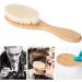 Soft Goat Hair Brush Retro Oil Head Brush with Wooden Handle Hairdressing Carving Cleaning Brush Beard Hair Cleaning Tool - Buy Online on GoSupps.com