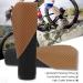 TOPCABIN Bike Grips - Ergonomic Two-Color Rubber Handlebar Grips for Comfortable MTB and Road Bikes - Brown (1 Pair) - Buy Online on GoSupps.com