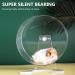 Hamster Wheel Silent 20cm Hamster Running Wheel Quiet Spinning Running Wheel Transparent Pets Running Sports Jogging Exercise Spinner for Hamsters Gerbils Mice or Other Small Animals - Buy Online on GoSupps.com