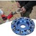 Hoof Trimming Blade-8 Blades Hoof Trimming Plate Aluminium Alloy Cattle Cow Angle Grinder Hoof Trimming Disc Cutter - Buy Online on GoSupps.com