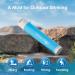 Waterdrop Outdoor Water Filter - 99.99% Bacteria Removal | Survival & Camping Straw System for Hiking Travel & Emergencies - Buy Online on GoSupps.com