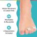 ZenToes Small Toe Spacers - Pain Relief Gel Splint for Bunionette Hammer Toe & Curled Toes - 4 Count White - Buy Online on GoSupps.com