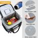 MIER Leakproof Insulated 30 Can Cooler Lunch Bag with Top Flip Lid - Grey - 18L - Buy Online on GoSupps.com