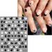 JMEOWIO 3D Embossed Halloween Nail Art Stickers Decals Self-Adhesive 5D White Ghost Pumpkin Nail Supplies Nail Art Design Decoration Accessories 4 Sheets - Buy Online on GoSupps.com