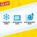 GladWare Soup & Salad Food Storage Containers - Medium Rectangle, 24 oz (Pack of 5) - Buy Online on GoSupps.com