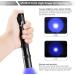 LightTFE UV301D Plus UV lamp 365NM Portable Ultraviolet Torch LED Torch Light UV Rays Waterproof IPX-8 pet Urine Detector (Batteries Included) Black Uv301d Plus (365nm) Black - Buy Online on GoSupps.com