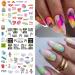 Graffiti Fun Nail Sticker Decals - LGBT Water Slider Manicure Kit for Women - Love is Love Theme - 12PCS - Buy Online on GoSupps.com